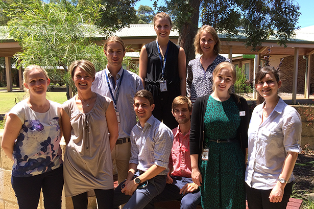 Group of staff and students from RCSWA Busselton